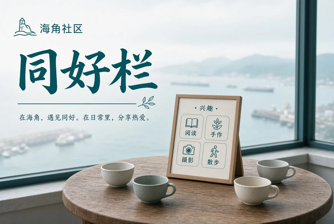 同好兴趣交流画面